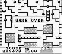 une photo d'Ã©cran de Amazing Penguin sur Nintendo Game Boy